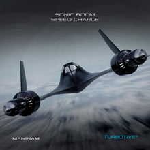 Load image into Gallery viewer, MANINAM 101W Luxury Leather Cover Metal Super Fast Car Charger - maninam-power